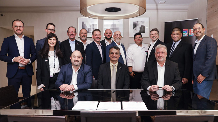 Signing of partnership agreement